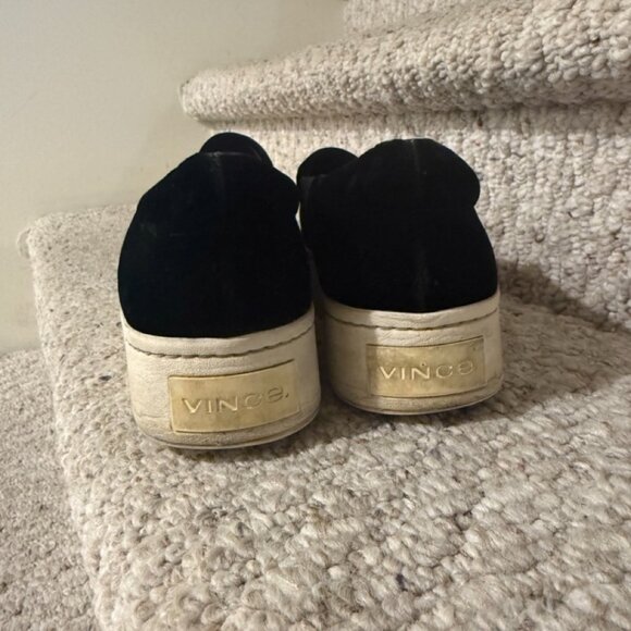 Vince Womens Warren Slip-ons Sneaker Slip On Platform Sneaker - Picture 4 of 7